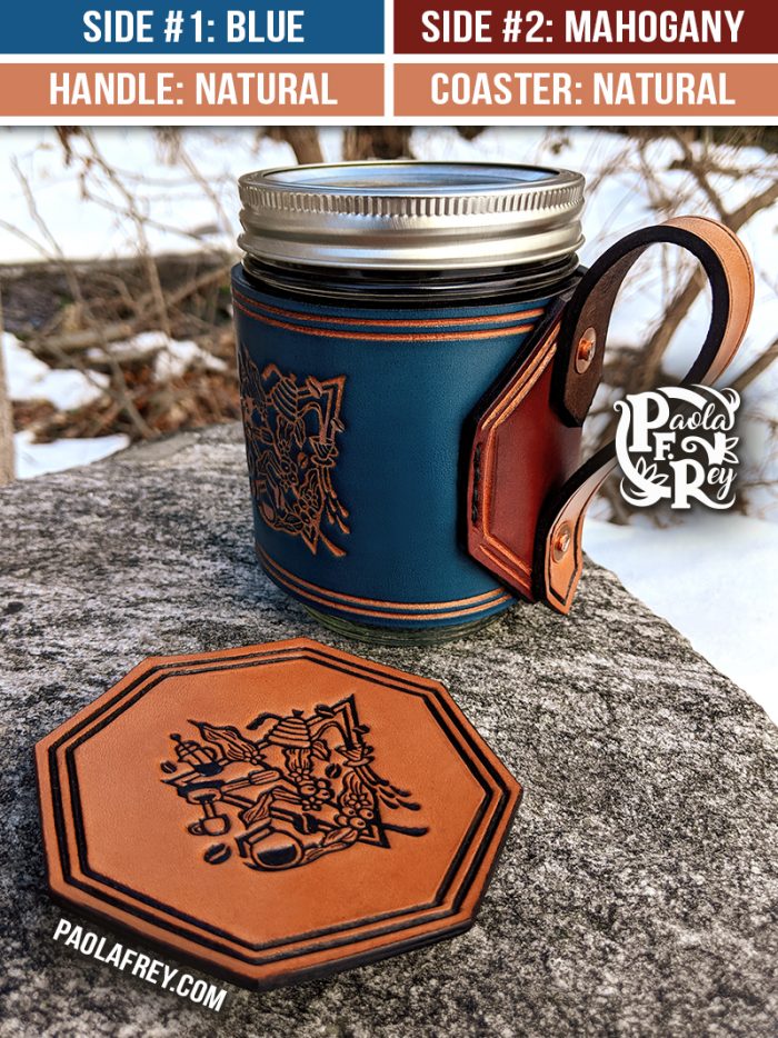 Customize - PGH Leather Travel Mug